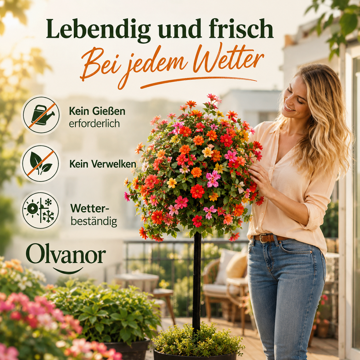Olvanor — immer in Blüte, ohne Aufwand