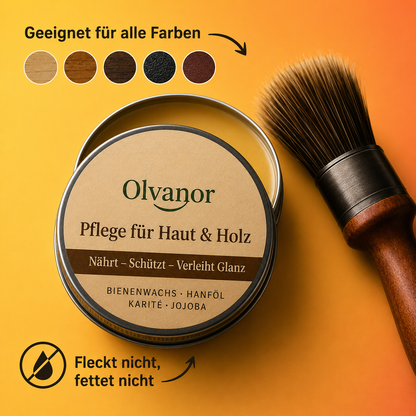 Olvanor – Lässt Leder & Holz wie neu aussehen